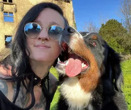 Pause au soleil avec ma louloute